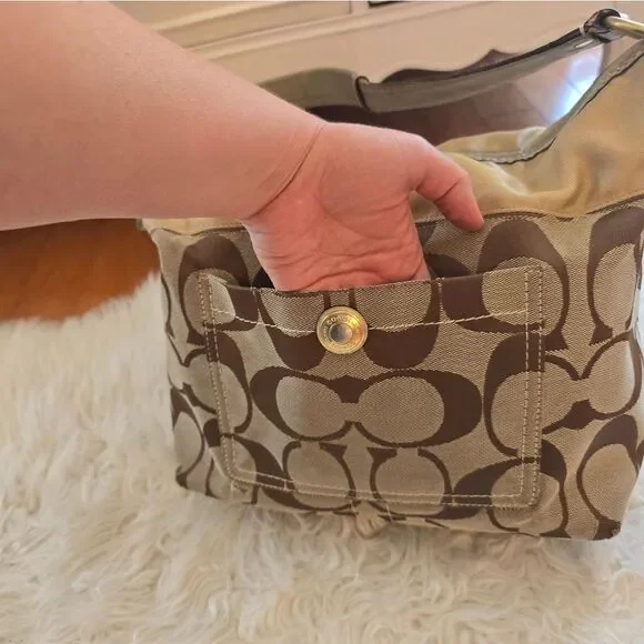 Coach Signature Monogram ** - Picture 3 of 10